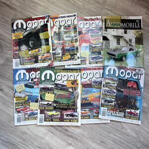 Mopar Magazine 2005 Collector's Lot/7 Issues(Feb, May, Jul, Aug, Sep, Oct, Nov)
